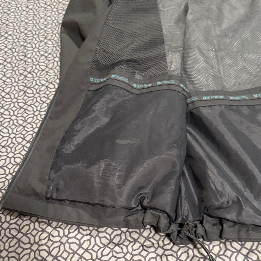Mountain Warehouse Women’s Outdoor Jacket Sz 12 Grey and Teal - Picture 5 of 9